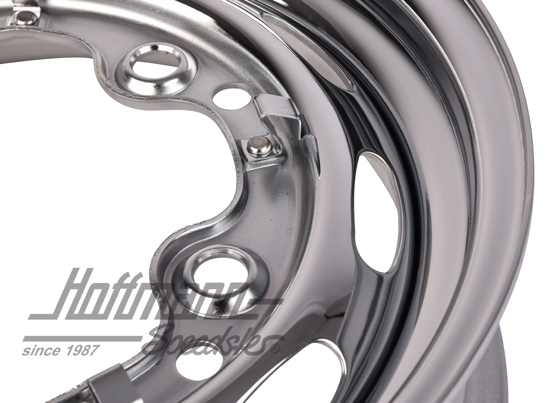 Chrom-Felge 356-Style, 4.5x15, ET25 Chrom-Felge 356-Style, 4.5x15, ET25