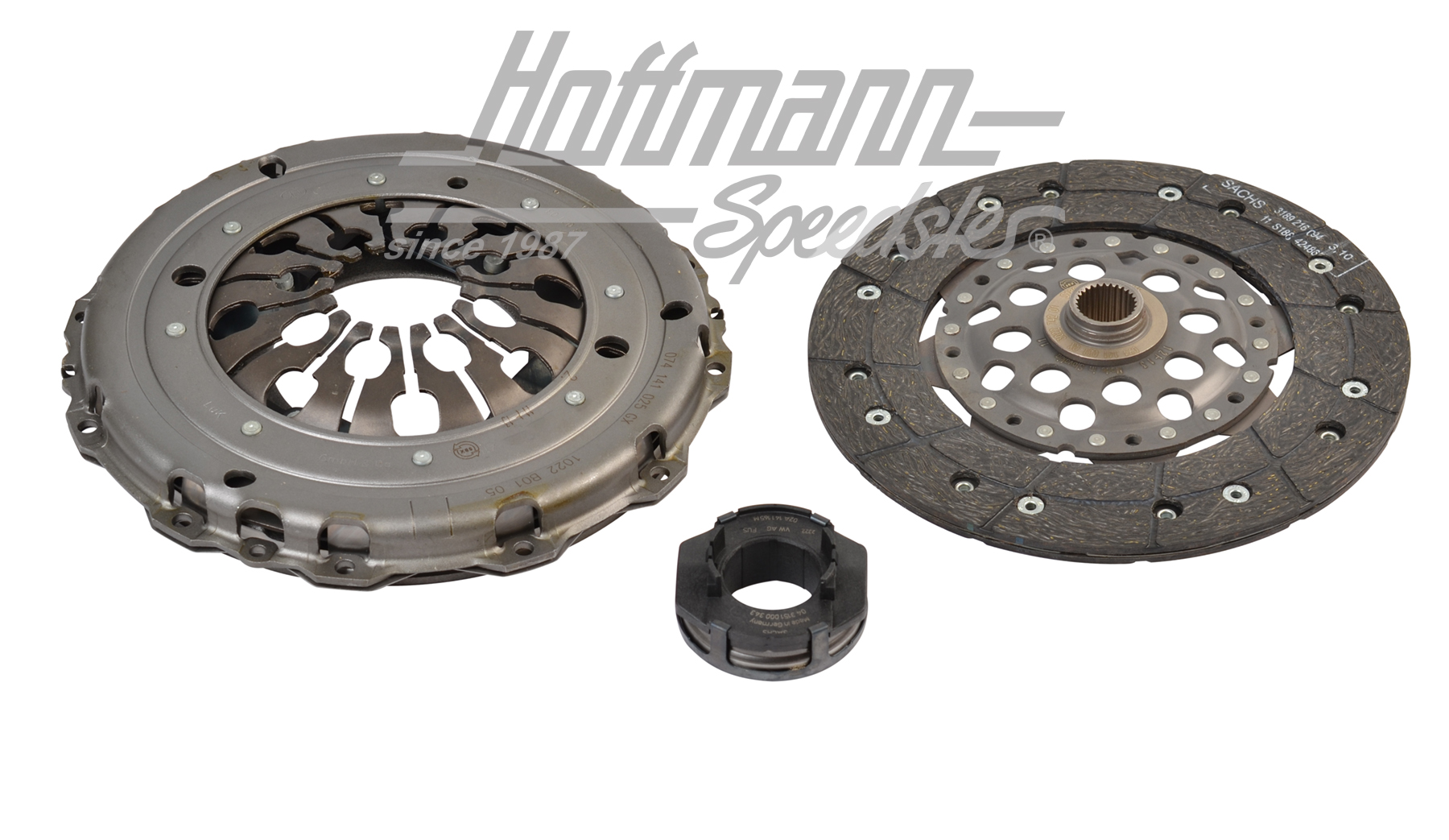 Kupplungskit, Bus T4, 220mm, 2.4 Diesel | 074 198 141 X | 401-1280