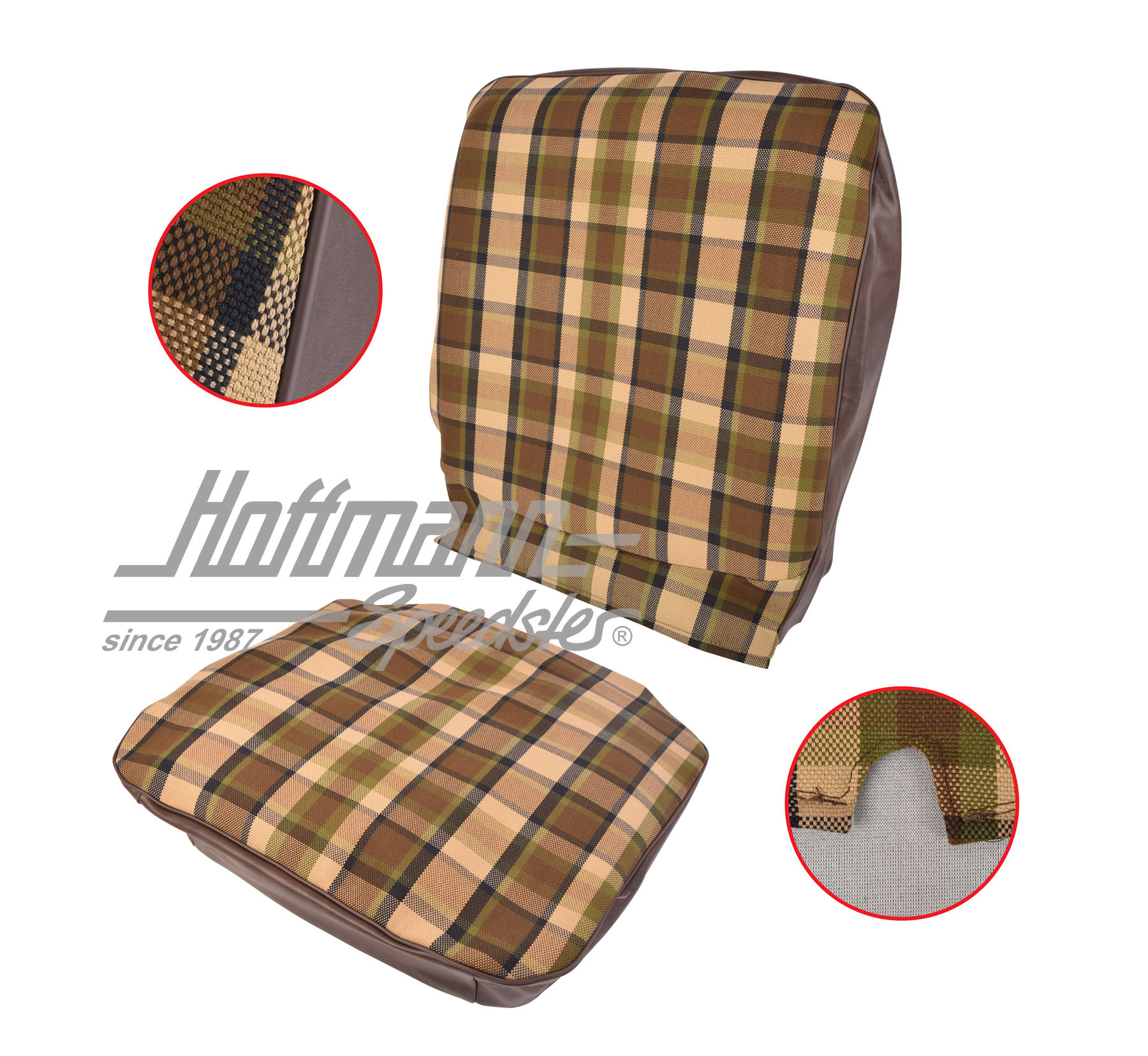 Sitzbezug, Westfalia, braun/beige, 68-74 |  | 098-1305-53
