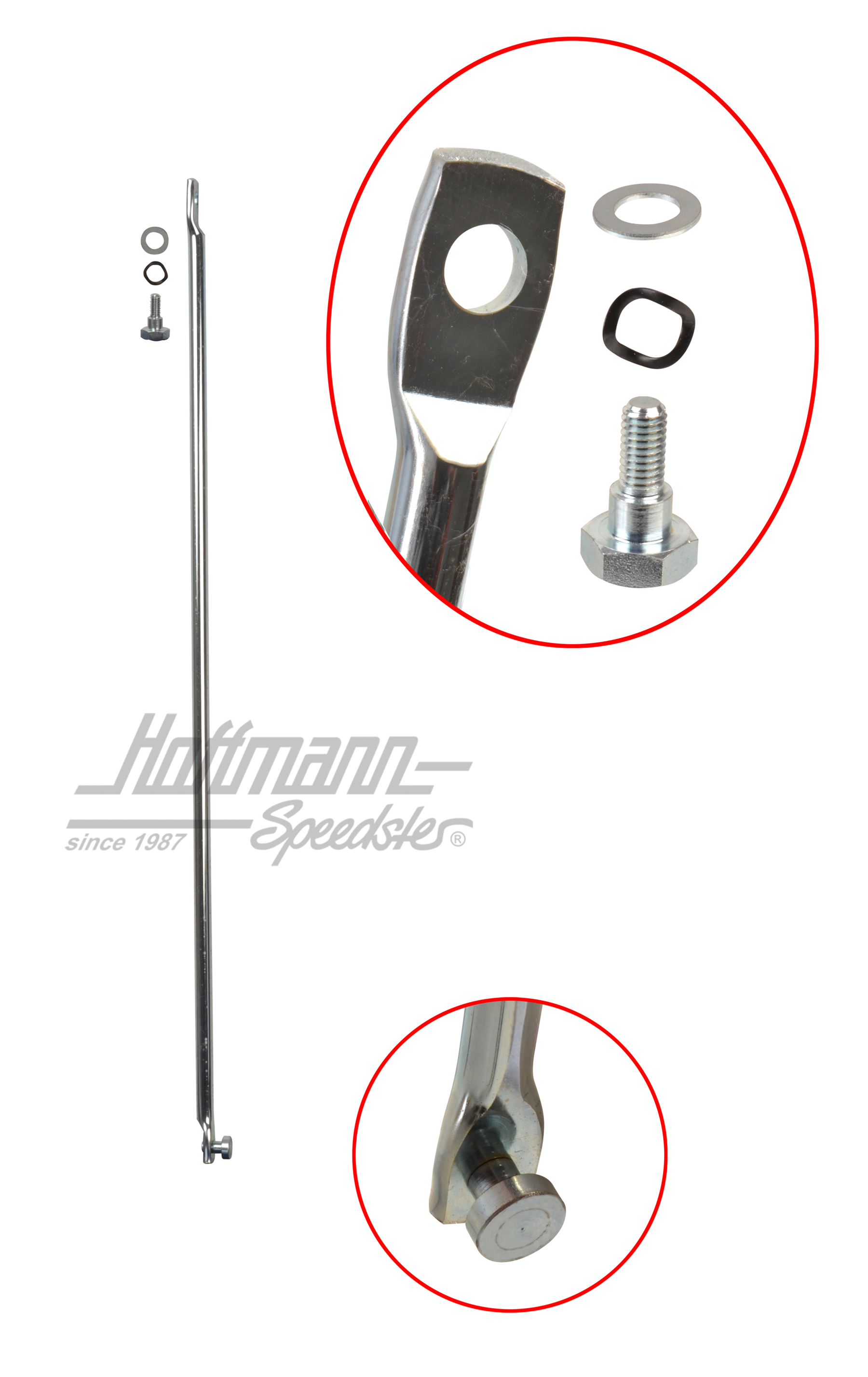 Stütze, Heckklappe, 3.55-7.63 | 211 829 141 A | 089-5059-10