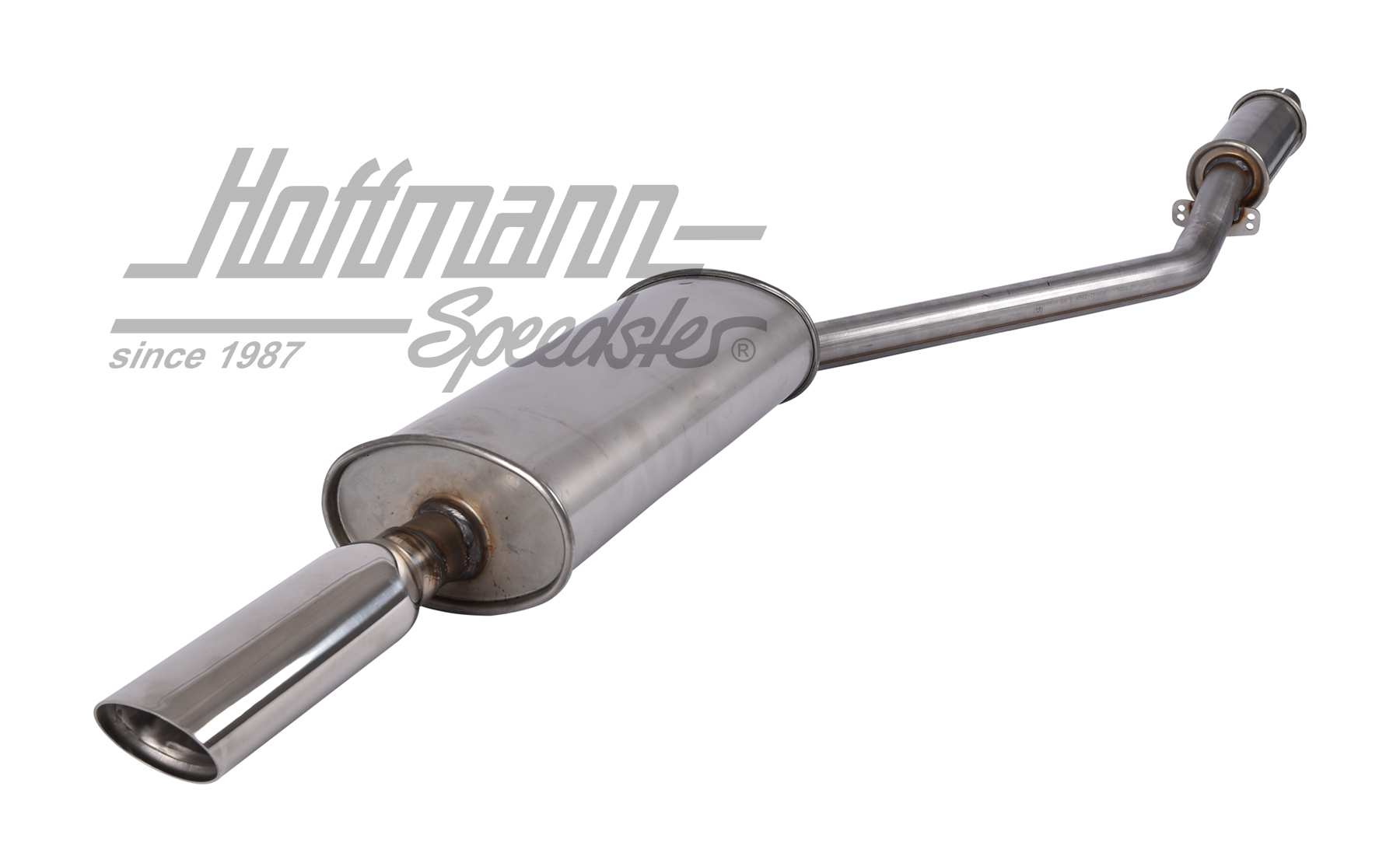 Auspufftopf, Serie, Edelstahl, 924, 2.0