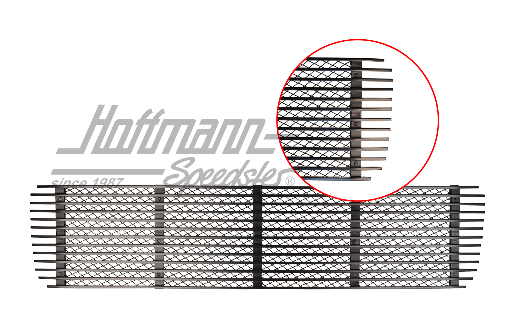 Motorhaubengitter, schwarz, 72-73