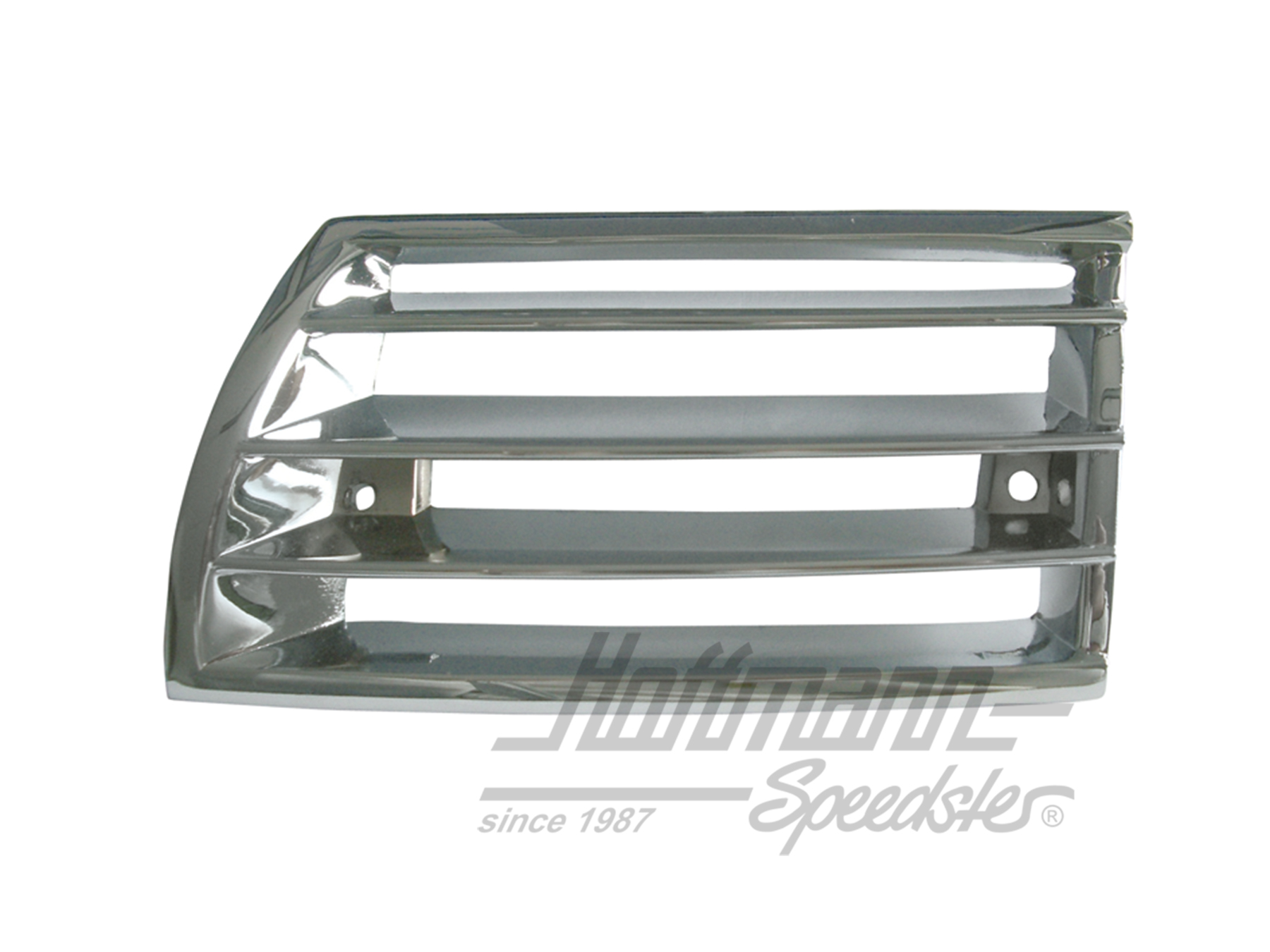 Hupenziergitter, Chrom, 69-73, li. (M)