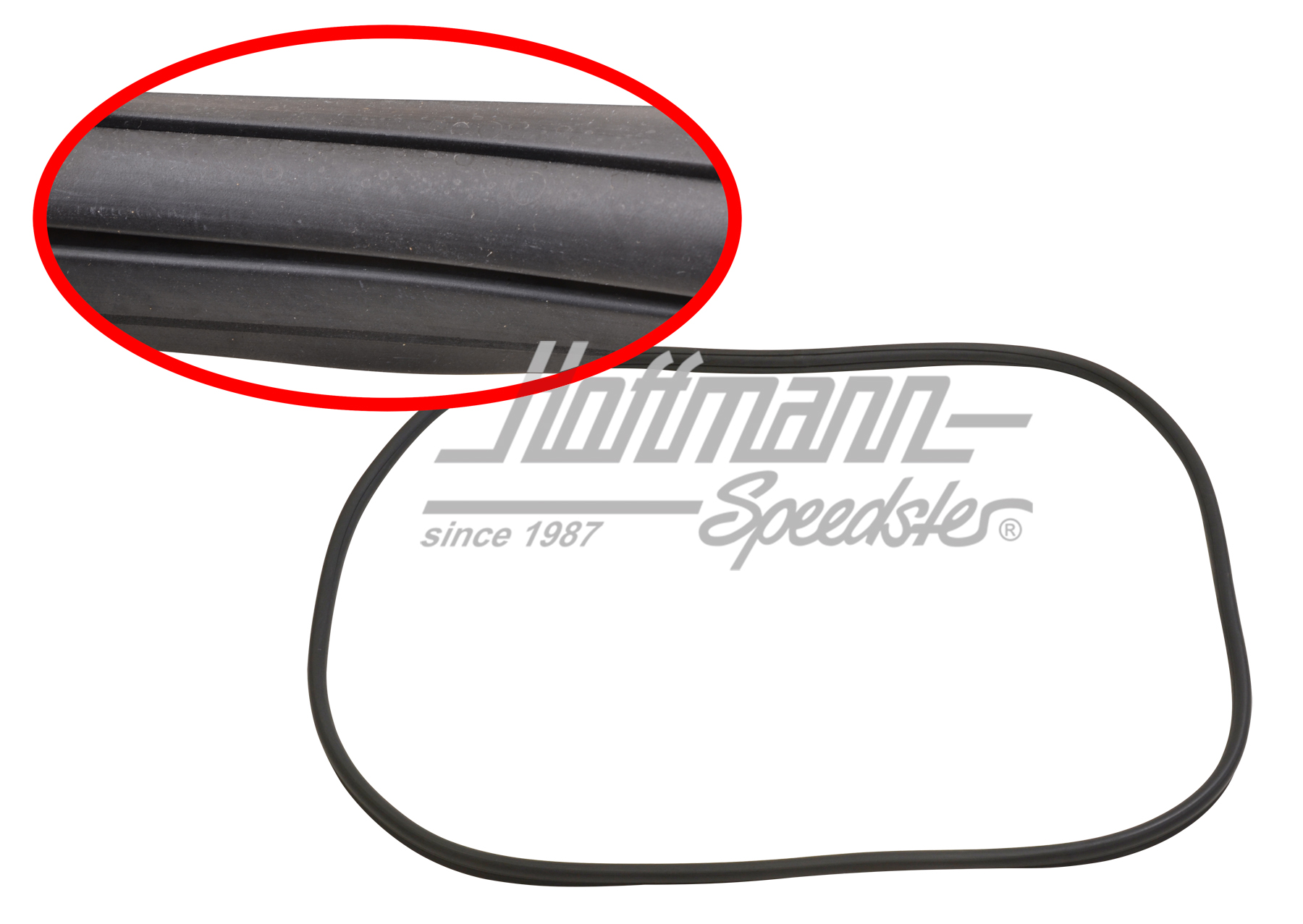 Frontscheibendichtung, Typ 3, mit Nut | 311 845 121 | 069-8009