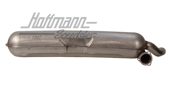 Auspufftopf, SSI, 1x60mm, 75-89