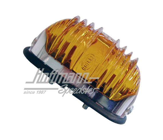 Riffelblinker, Chromrand, orange(groß) | 211 953 061 B | 020-4463