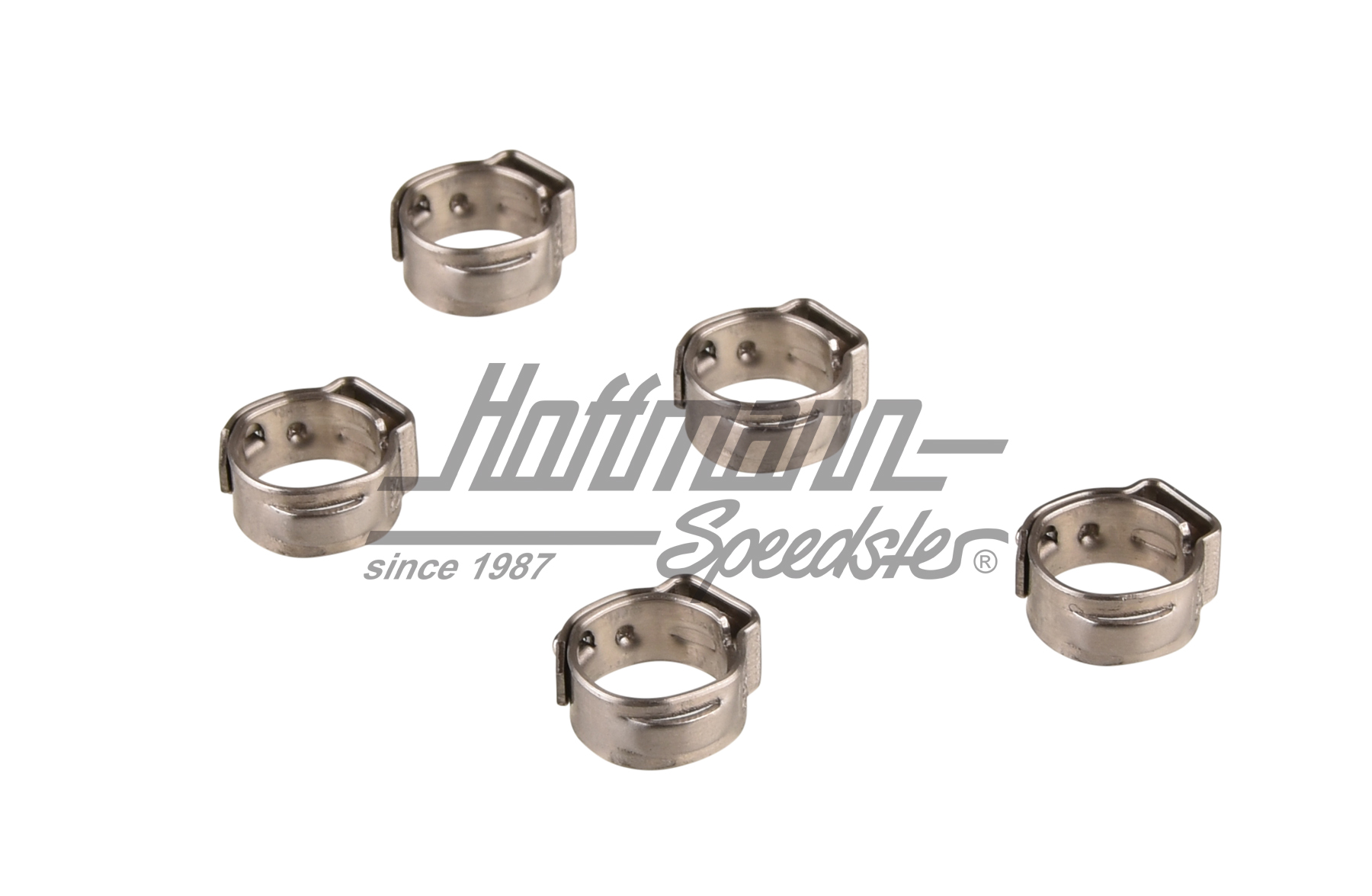 Einohrschellen, einstellbar, 6.8-8mm