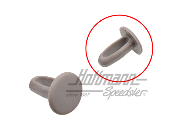 Clip, Abdeckungen oben, Bus T2, grau | 211 843 487  M60 | 097-1038-32