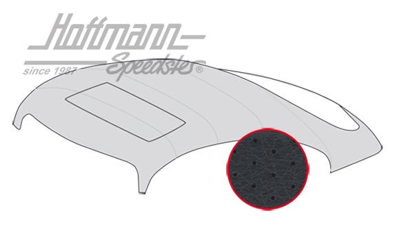 Himmel, mit SSD, 356, perforiert,schwarz