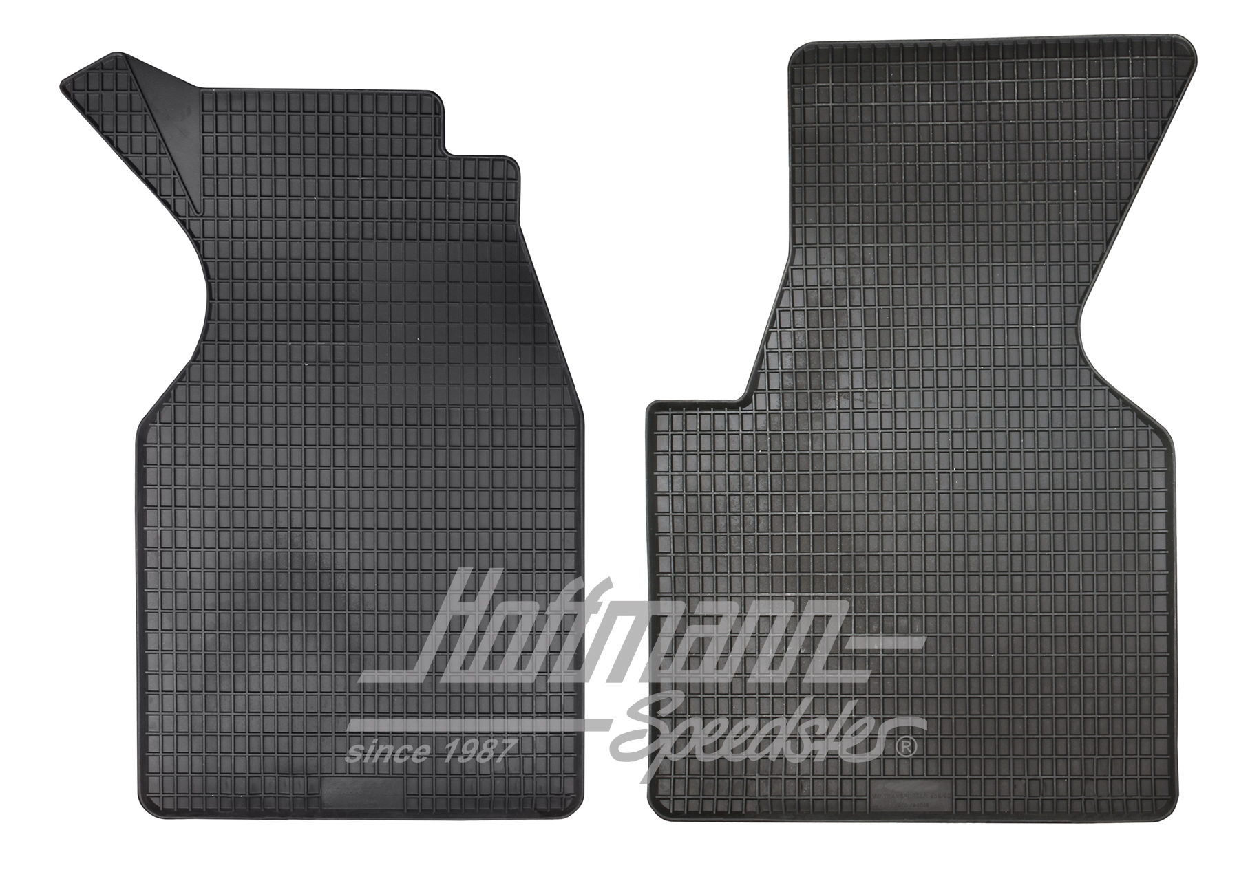 Gummimattensatz, schwarz, 2-tlg., Bus T4 | 450 688 | 408-9950