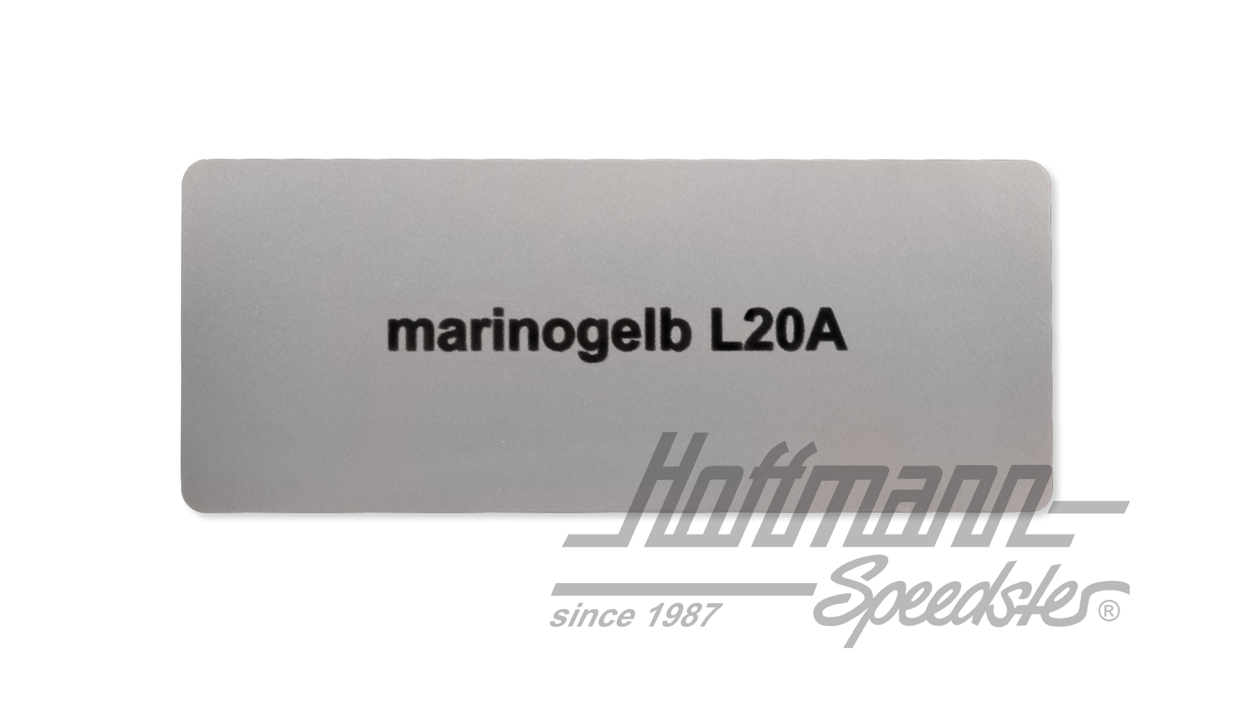 Aufkleber, Farbnummer L20A, marinogelb | L20A | 021-0180-05