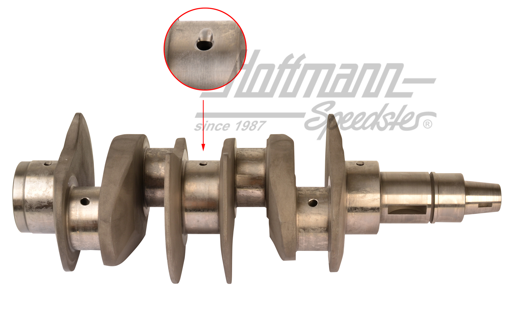 Kurbelwelle, Typ 4, geschmiedet,71mm Hub | 004 4371 | 092-0282
