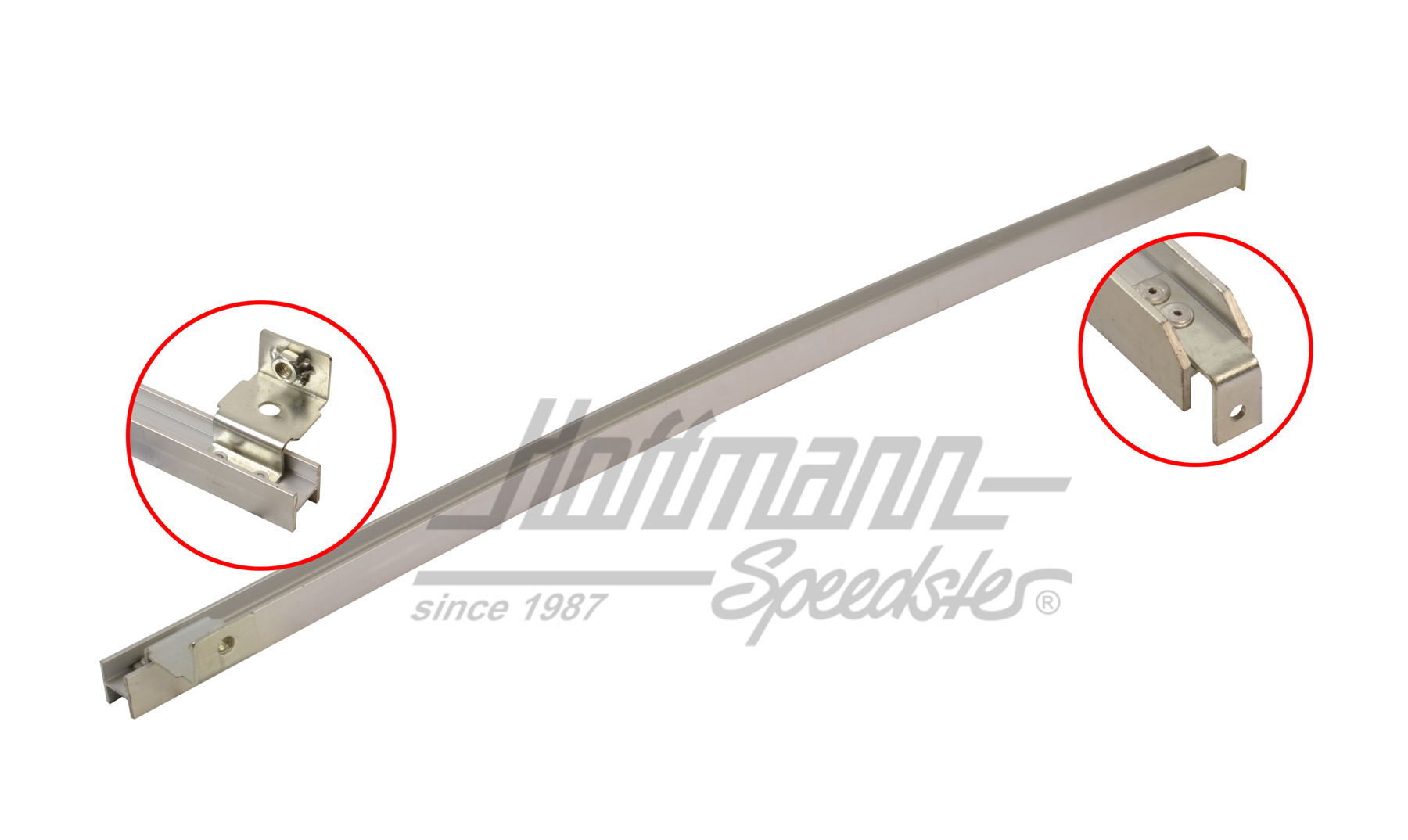 Steg, Kurbel-/Drehfenster, re., silber | 251 837 410 | 360-1740-12