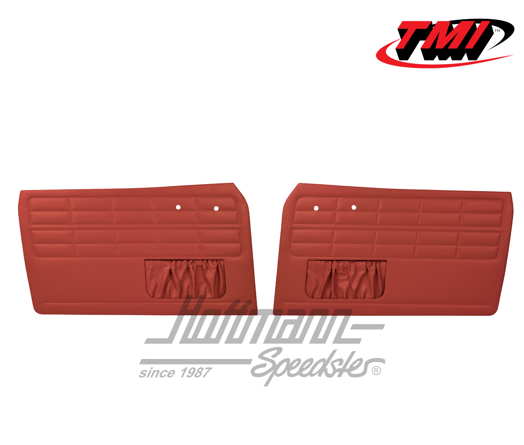 Türverkleidungen, Karmann, -7.63, rot | 10-1504-17 | 066-0020-06