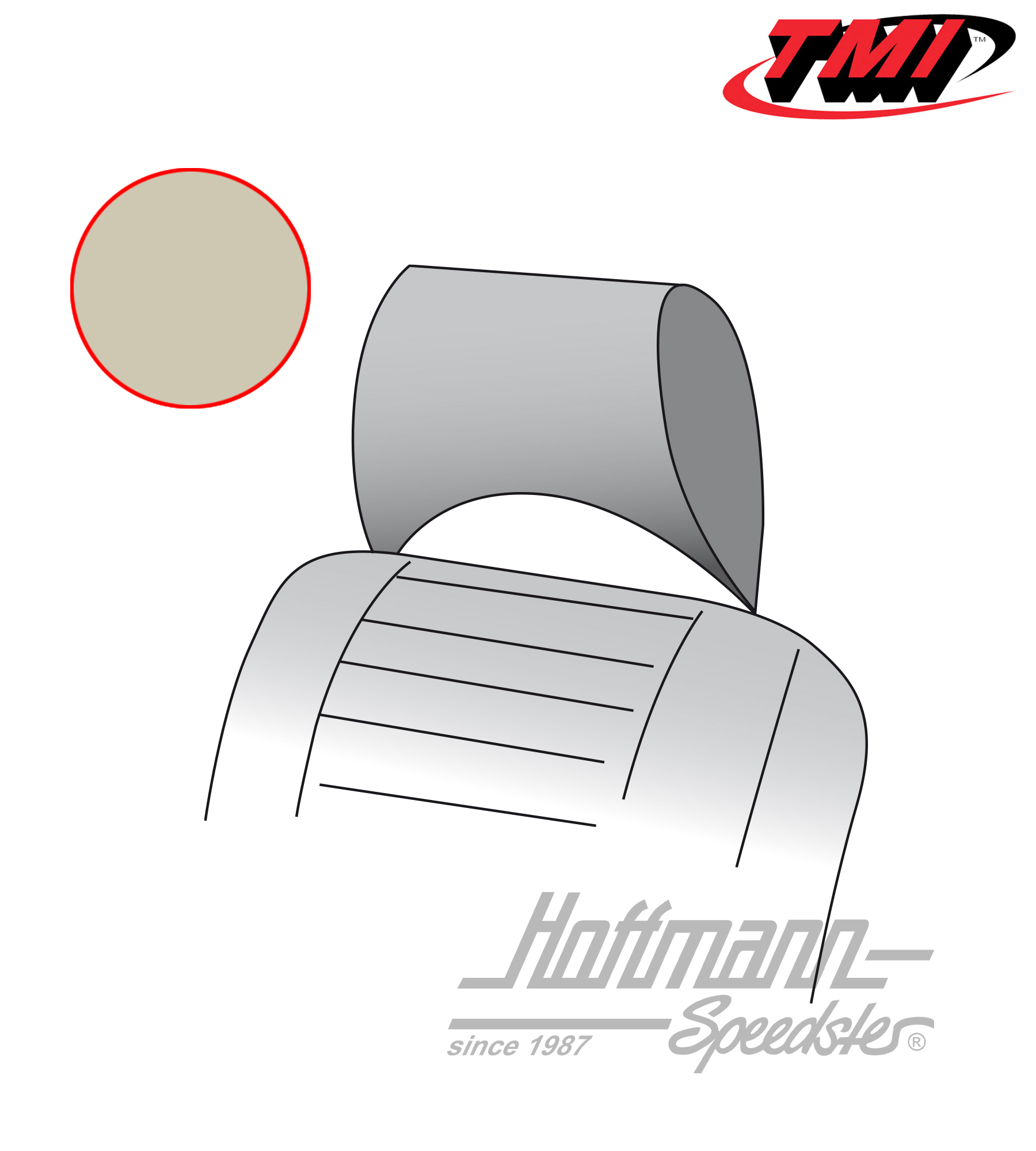 Kopfstützenbezüge, Bus T2, 73-76, altweiß | 43-2130-15 | 098-0640-50