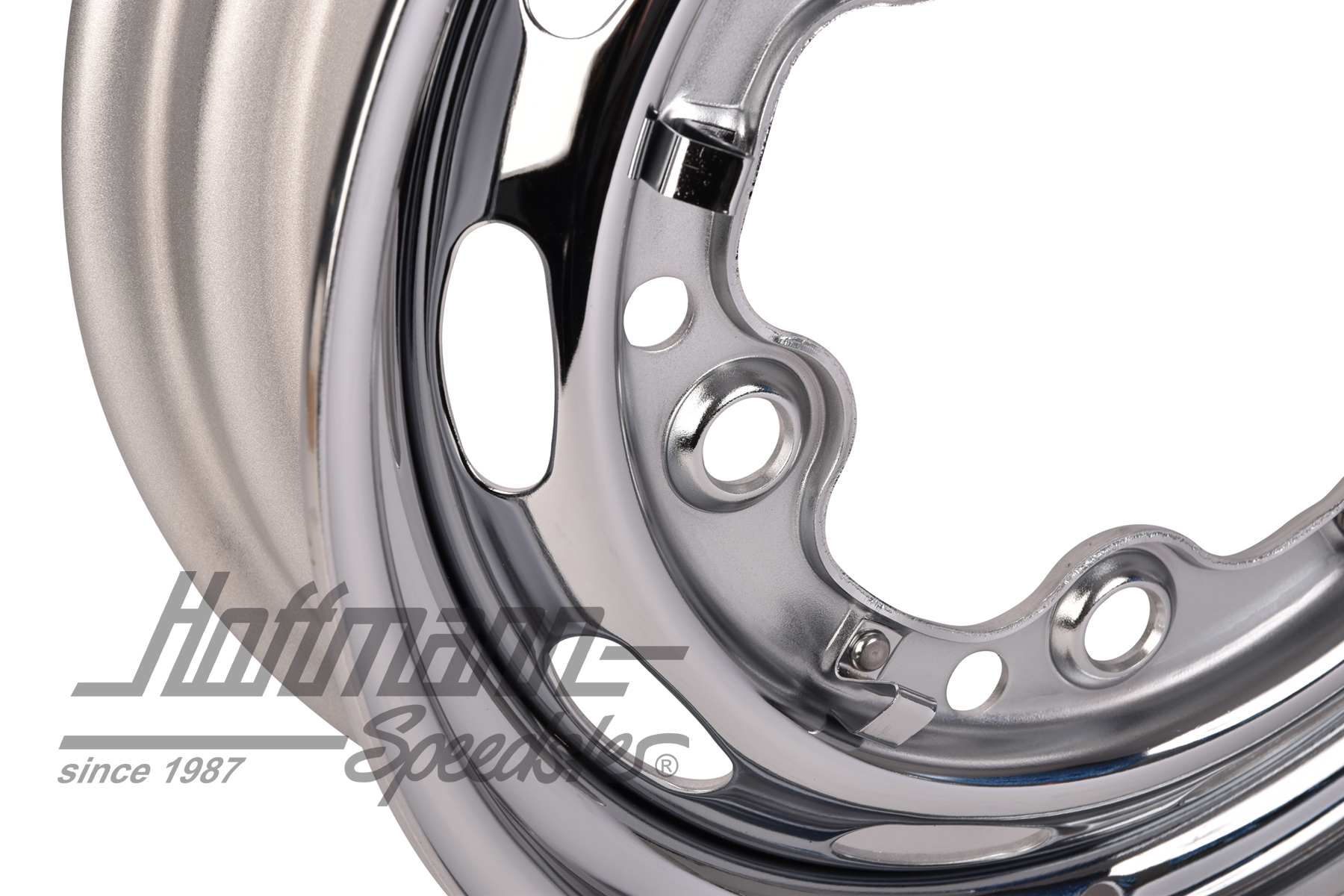 Chrom-Felge 356-Style, 4.5x15, ET25 Chrom-Felge 356-Style, 4.5x15, ET25