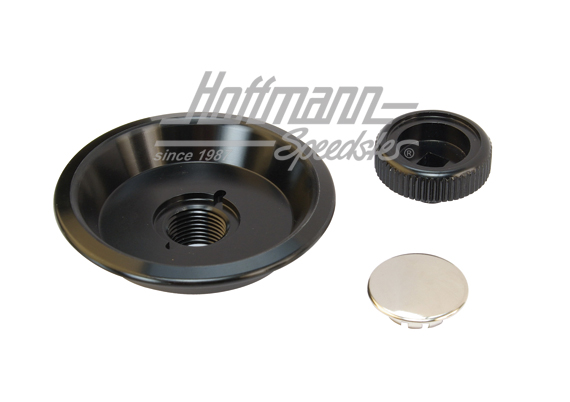 Drehknopfschalen-Satz, Alu schwarz,85-94 | EQ837003BL | 580-0114