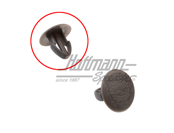 Clip, Verkleidungen, seitlich/hi., grau | 251 867 299  6AW | 360-1550-24
