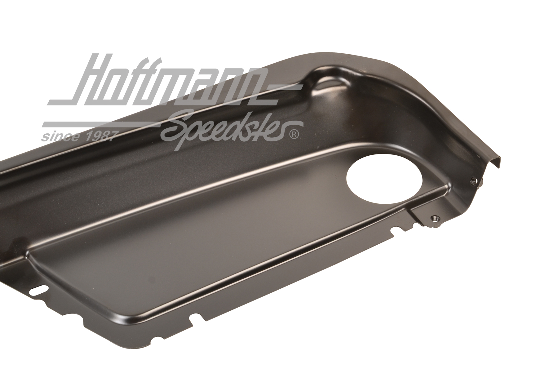 Motorblech, hinten, mit Loch, 80-83