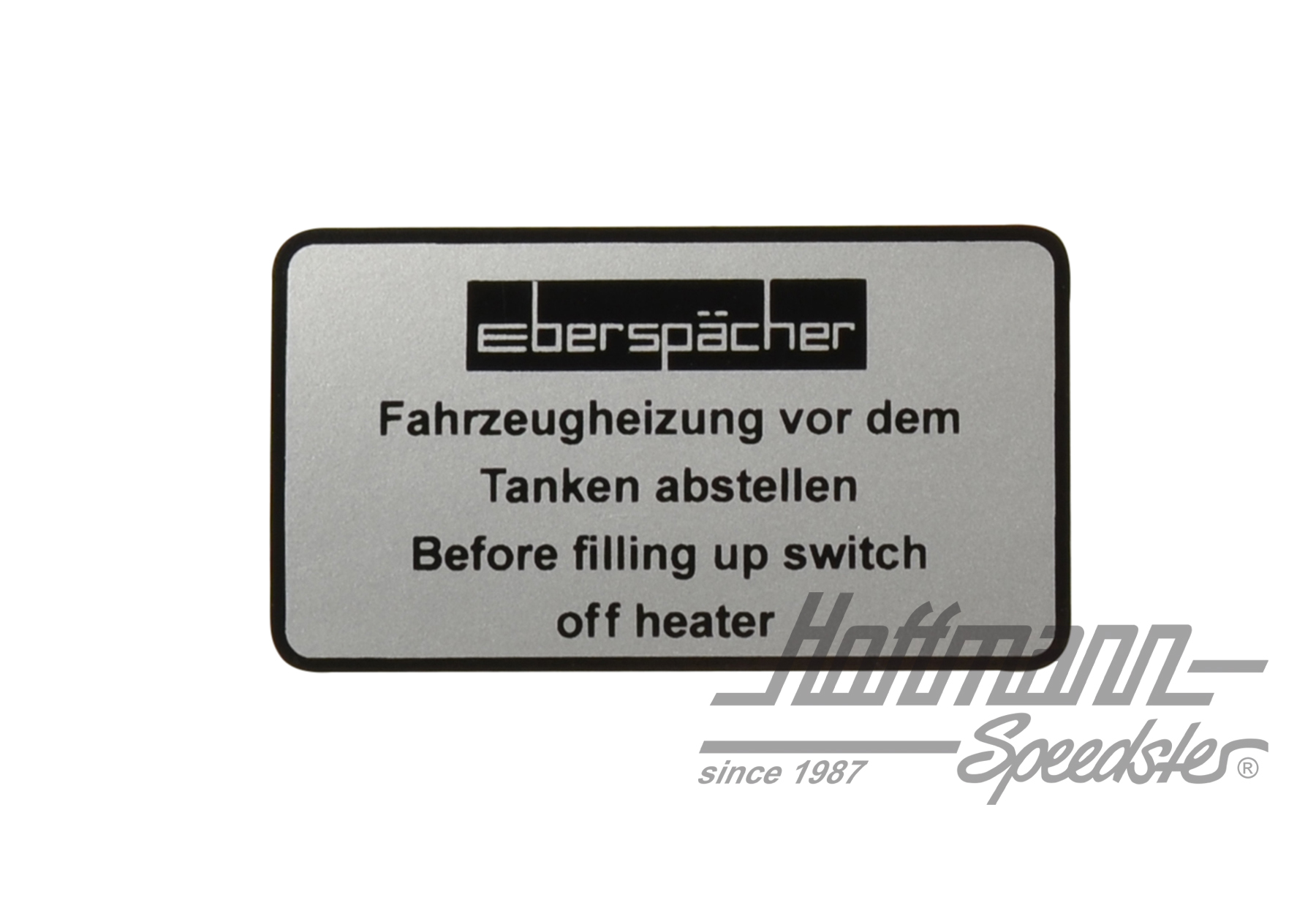 Aufkleber "Eberspächer", Standheizung | AC853965 | 021-0199-04
