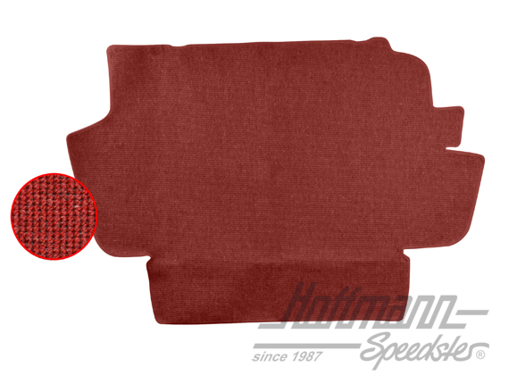 Teppich, Kofferraum, 59-67, Haargarn, rot |  | 026-5083-06