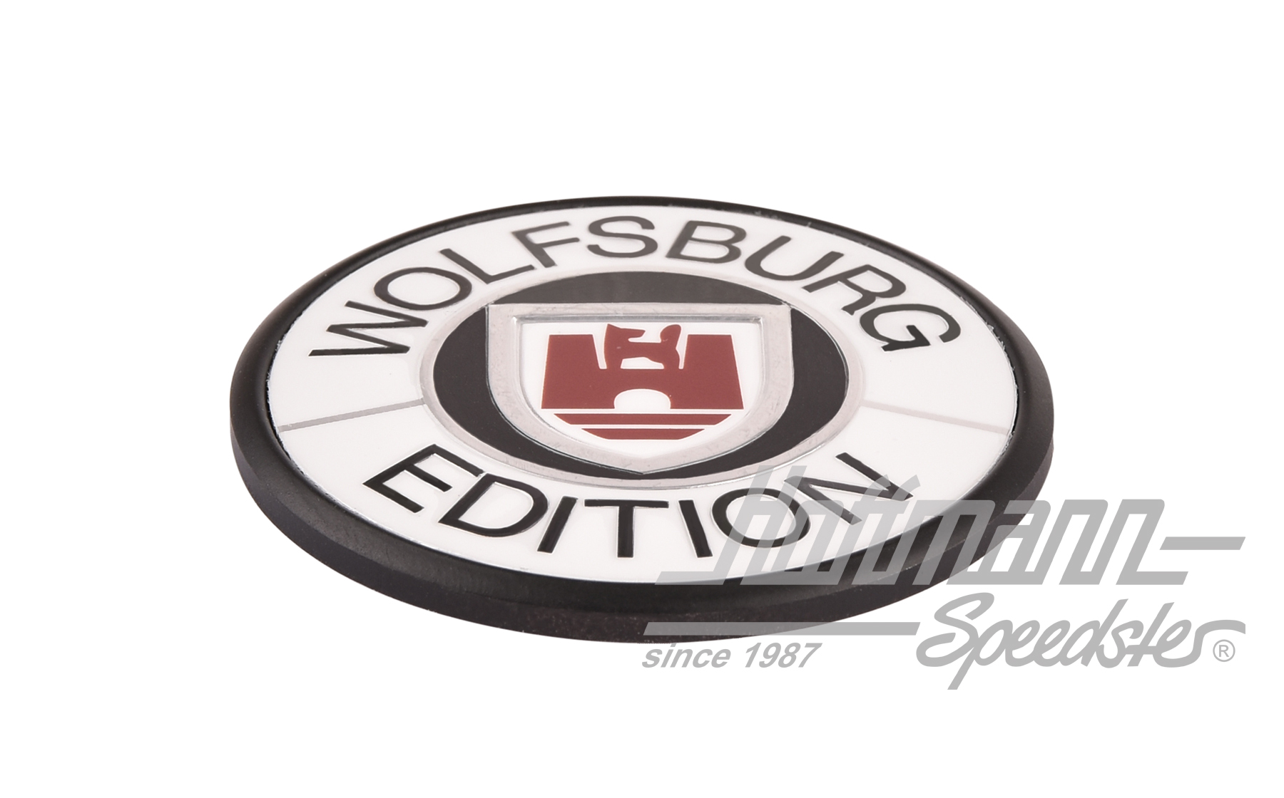Emblem, Wolfsburg Edition, weiß