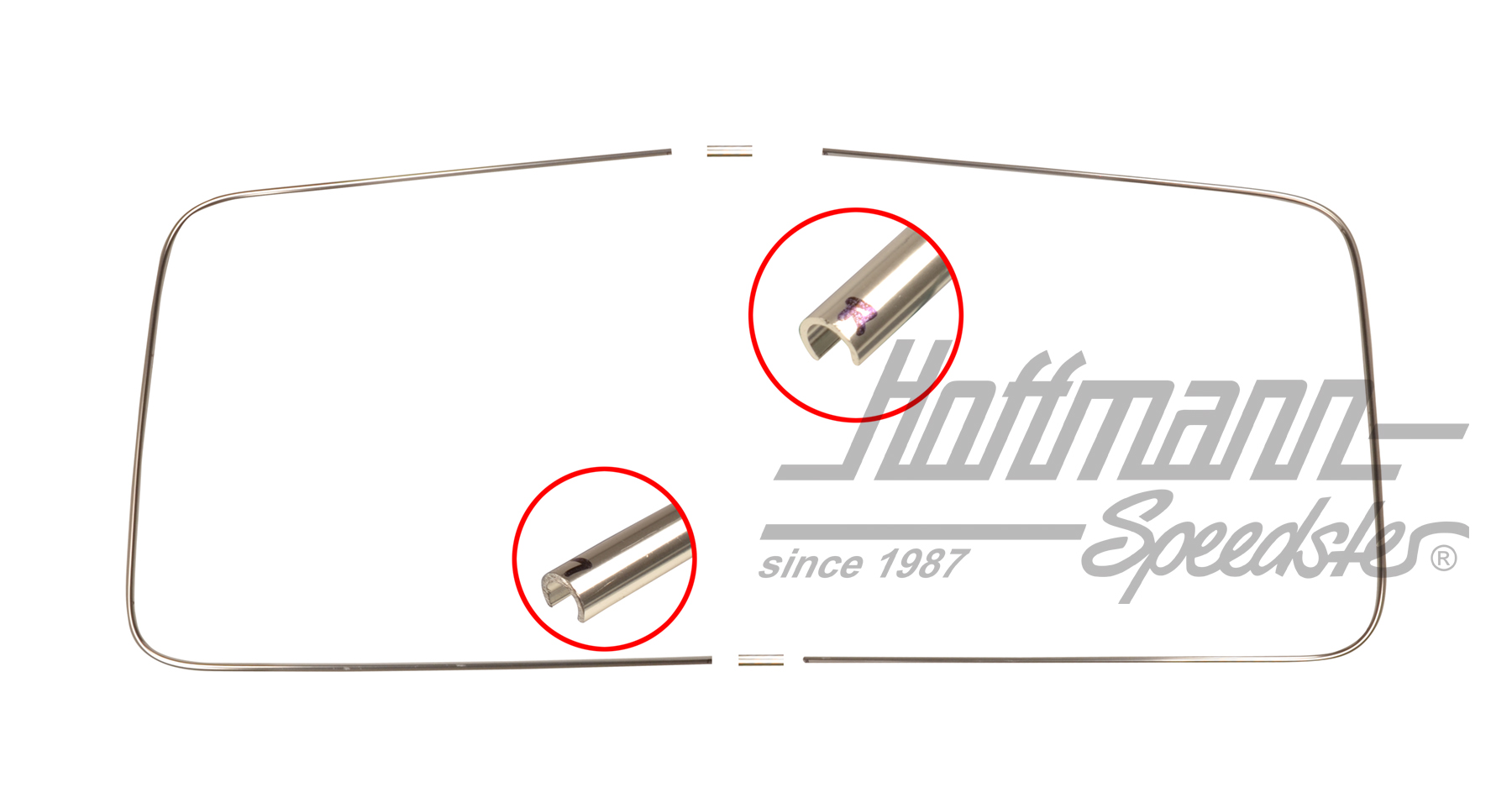 Zierrahmen Alu, Heckscheibe, Variant | 365 583 355 | 069-8456