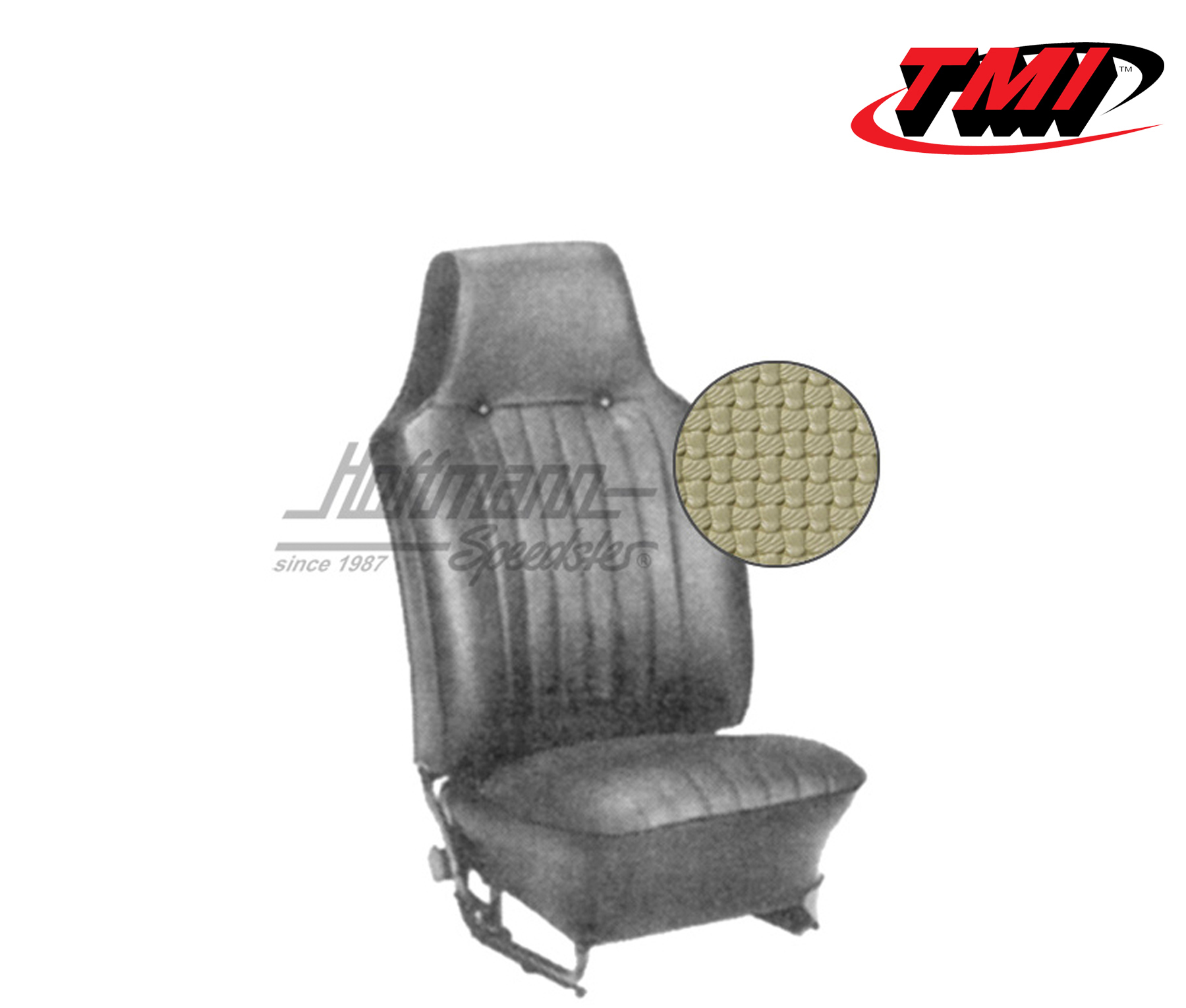 Sitzbezüge, Limousine, 67-69, Korbmuster, beige | 43-1125-04 | 055-5730