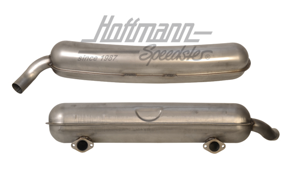 Auspufftopf, SSI, 1x60mm, 73-75