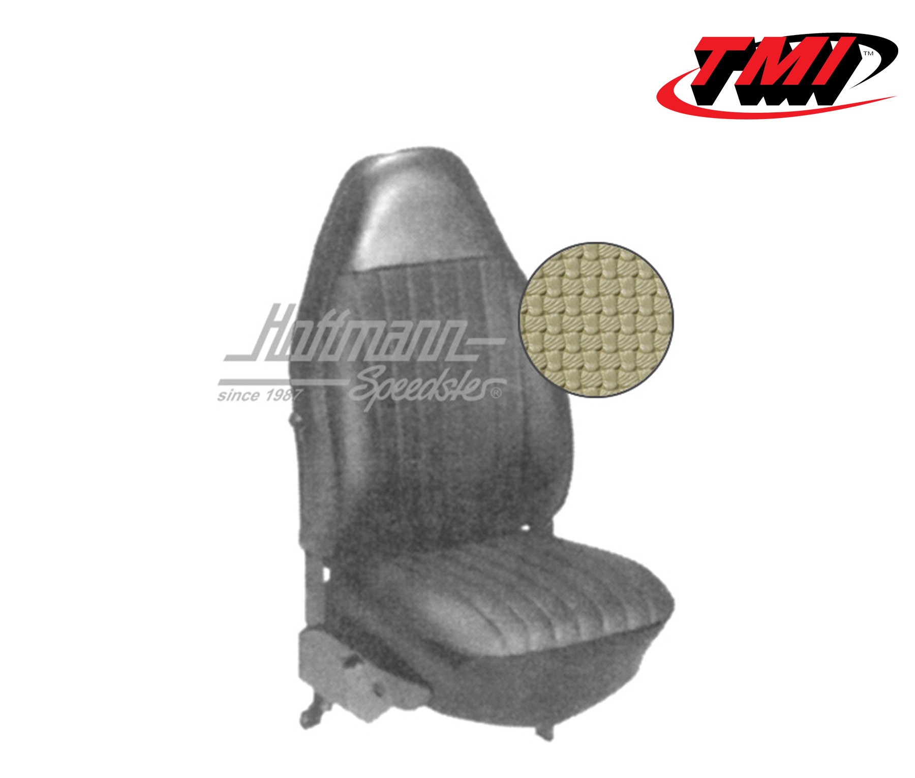 Sitzbezüge, Cabrio, 72-73, Korbmuster, beige | 43-1326-04 | 055-6230