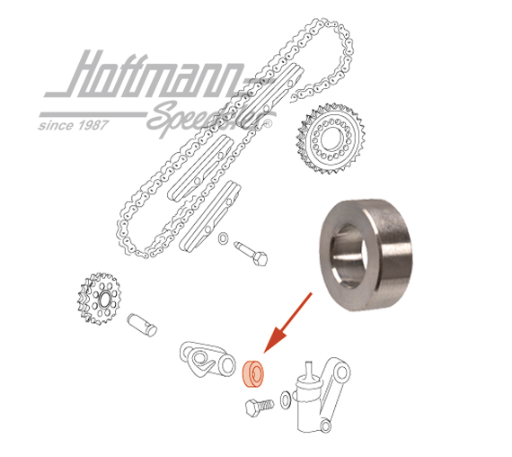 Distanzbuchse, Kettenspanner, 911, 78-83