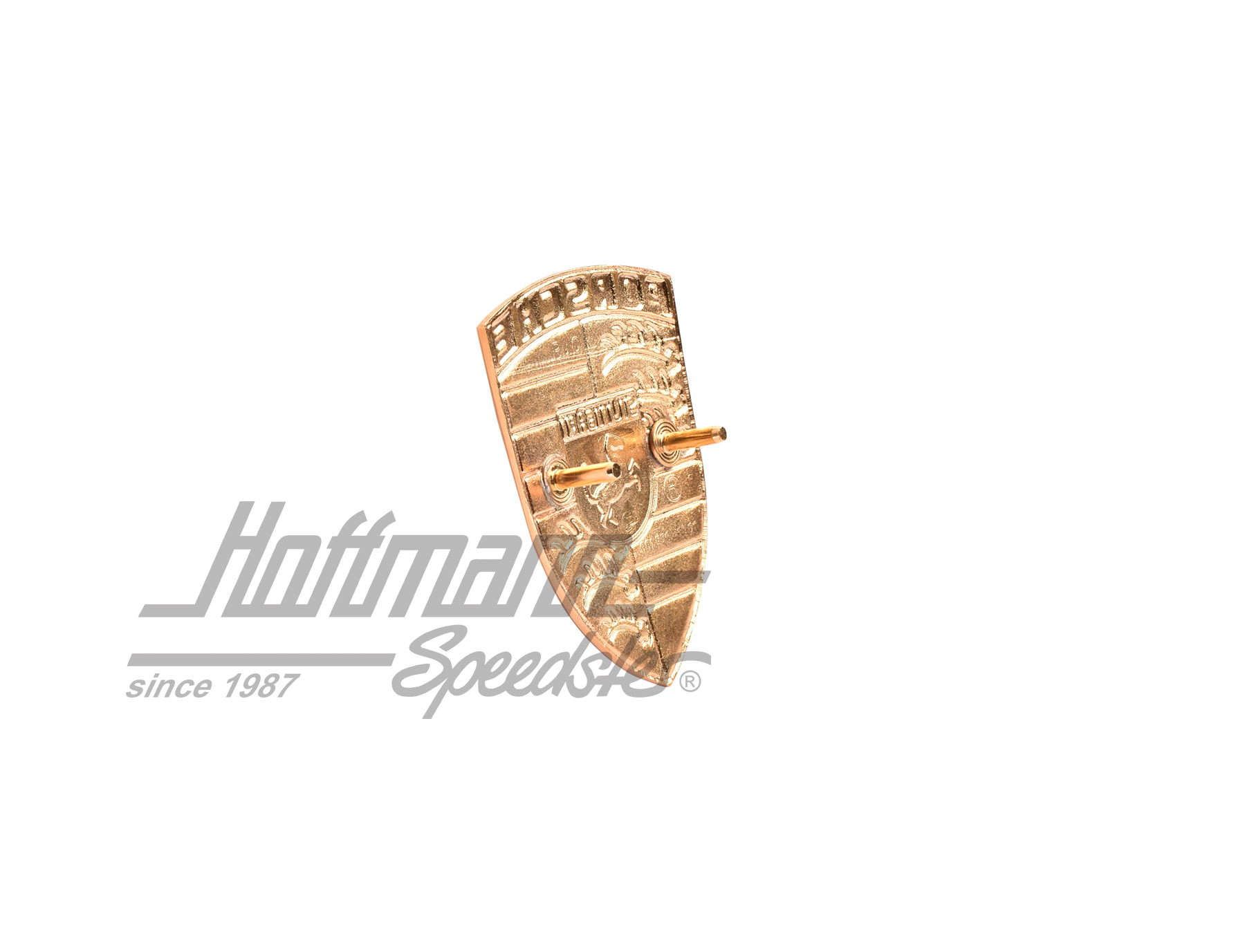 Fronthaubenlogo, 911, 66-73, orange, NOS