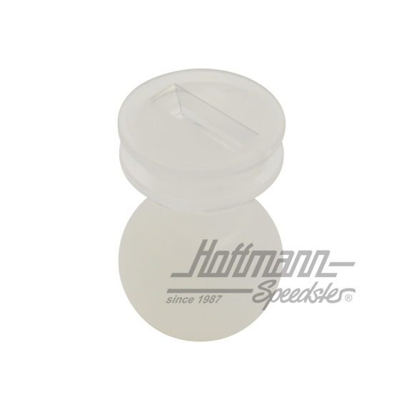 Plastikball, hinten am Getriebe, Bus T3