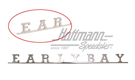 Schriftzug, Bus T2, EARLYBAY | --- --- --- | 097-1140-08