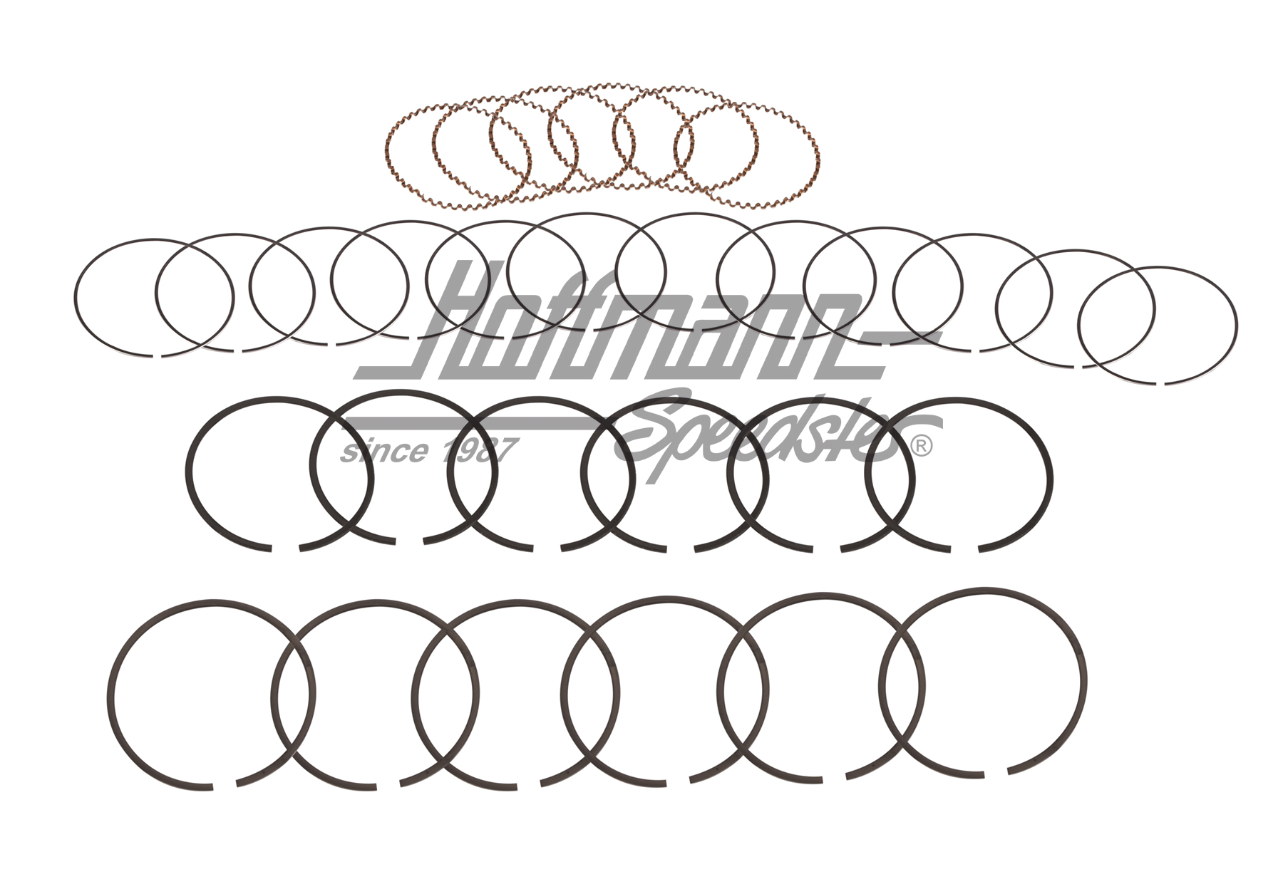 Kolbenringe, 86mm, für 4 Kolben | 008 911 86R | 530-0048-30
