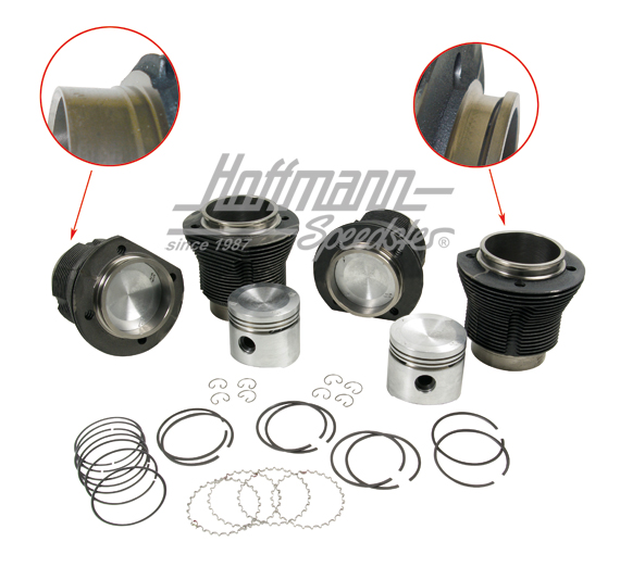 Kolben+Zylinder, 83x69mm, 1.5, 32KW/44PS | K 70060 | 010-0504