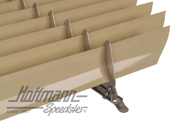 Heckfensterjalousie, Alu, beige, 53-57