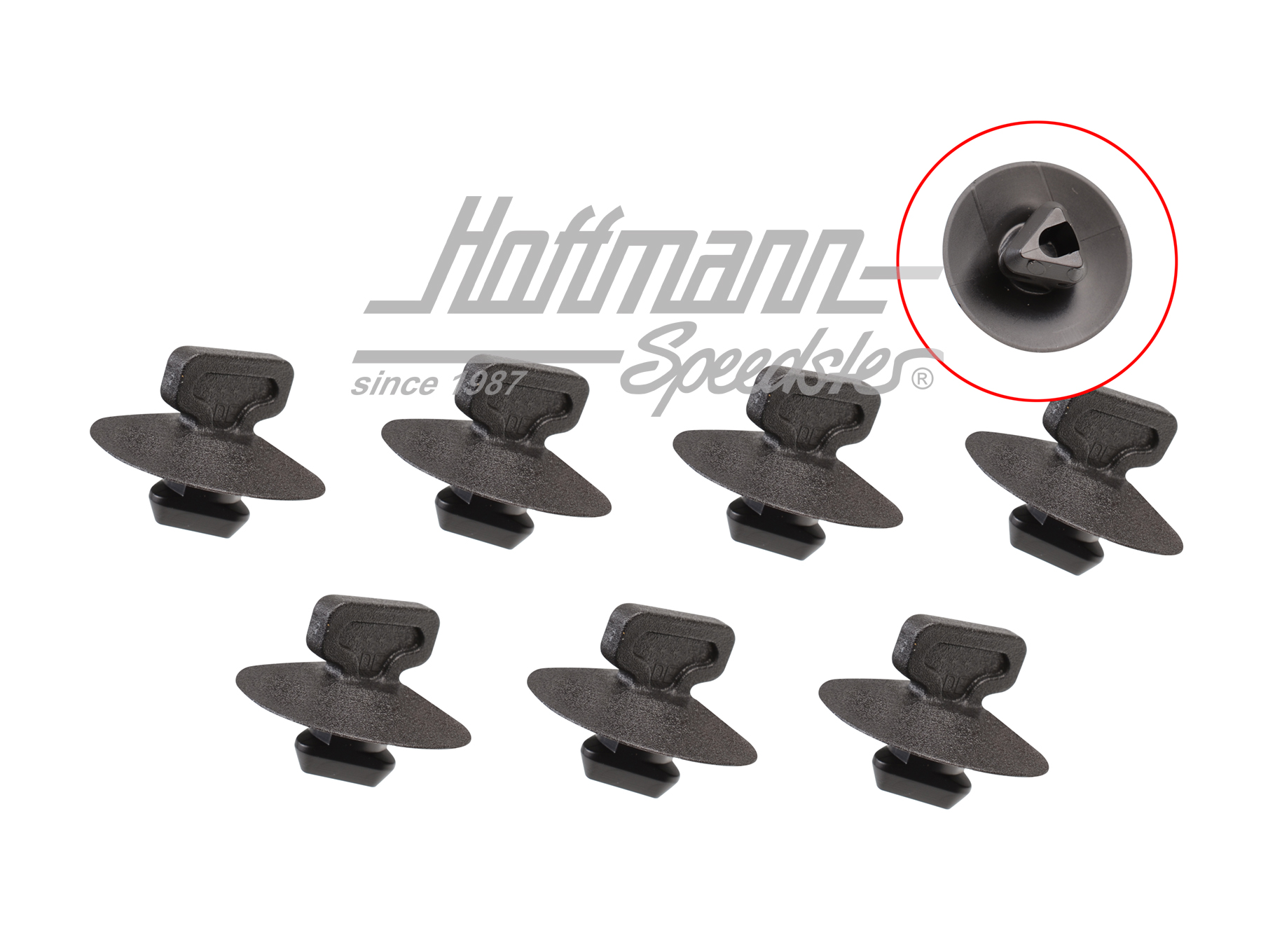 Clip, Motorhaubendämmung, Bus T4 | 701 863 841 | 408-2906