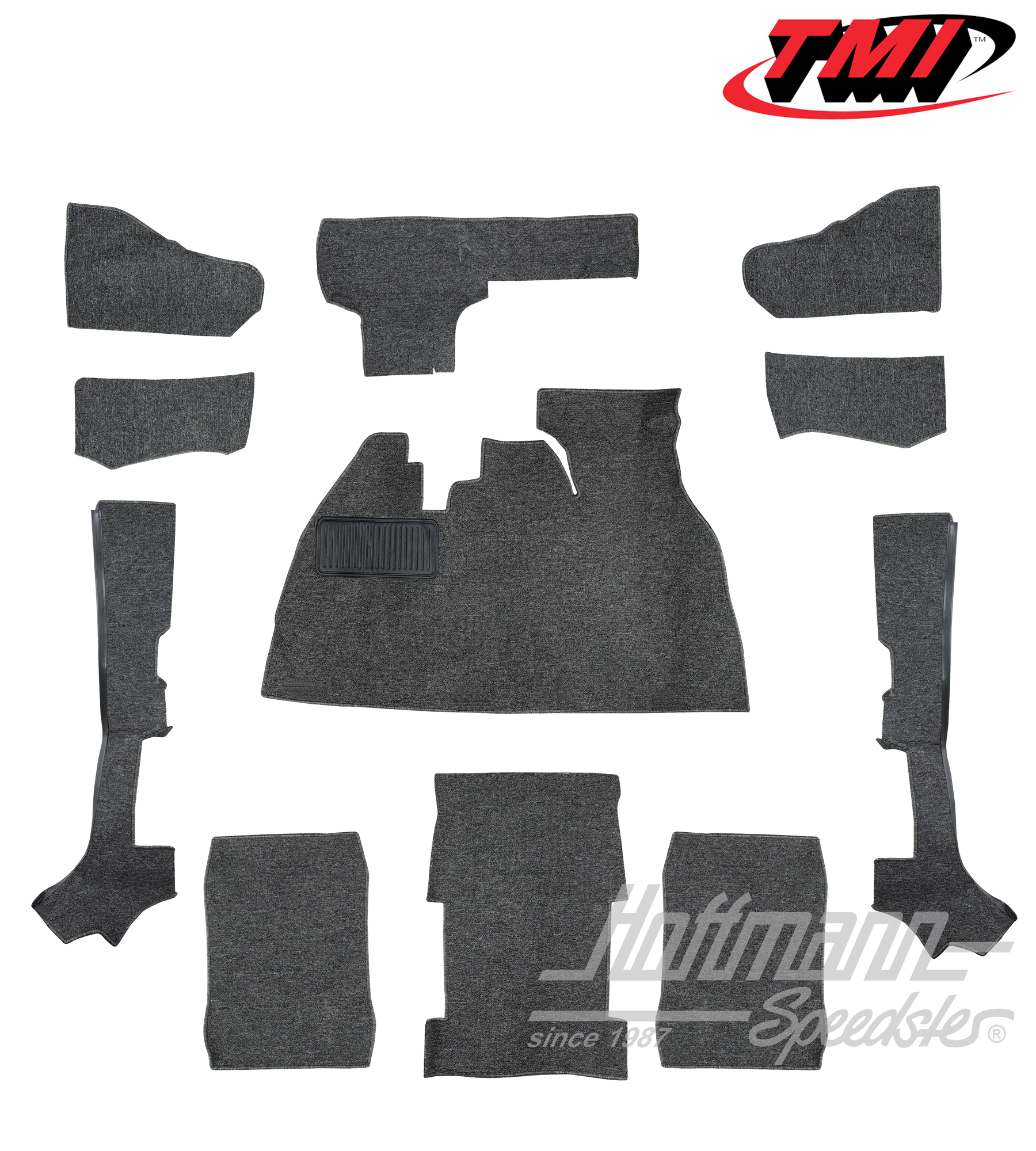 Teppichsatz, Cabrio, grau, 1303 | 34-F1322-407 | 020-5336