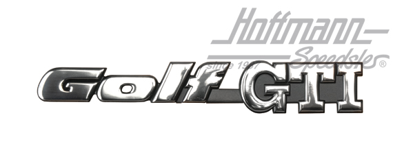 Schriftzug, Golf GTI, hinten, Golf 2+3 | 1H6 853 687 AD | 208-6520-08