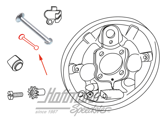 Stift, 25mm | 113 609 279 C | 020-4068-04