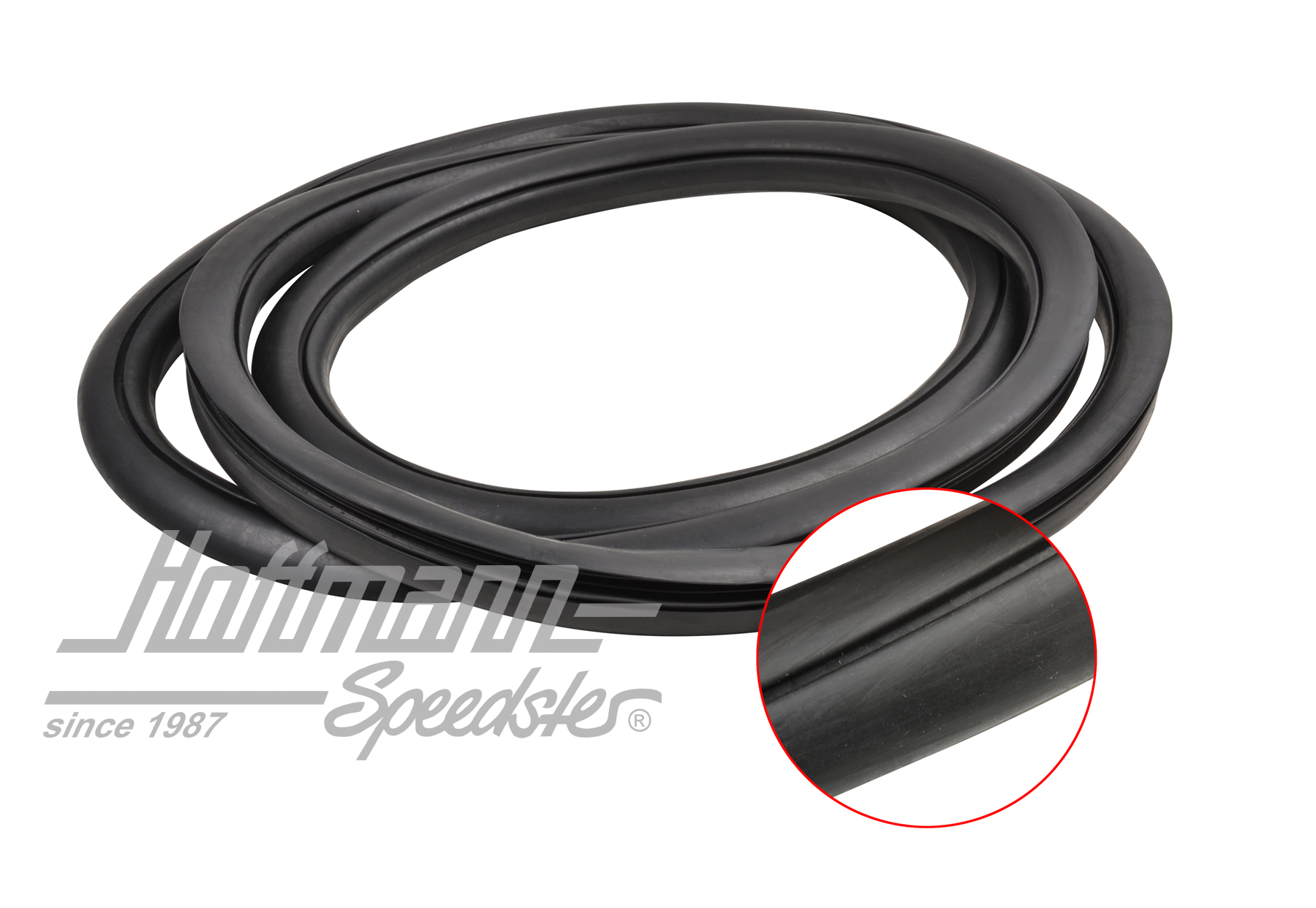 Heckscheibendichtung, Typ 3, mit Nut | 311 845 521 A | 069-8026