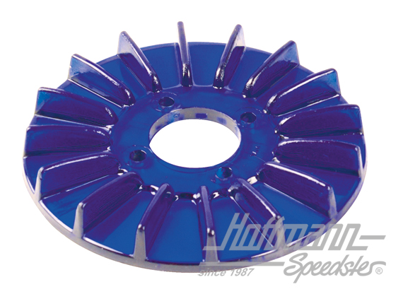 Generatorscheibenabdeckung, Turbo-Style, blau | AC 903 185 | 010-1166