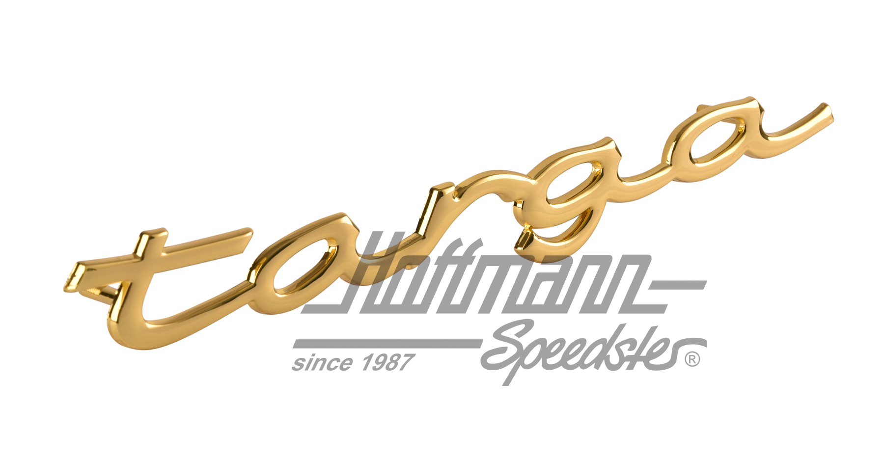 Schriftzug, Targa, 911, gold
