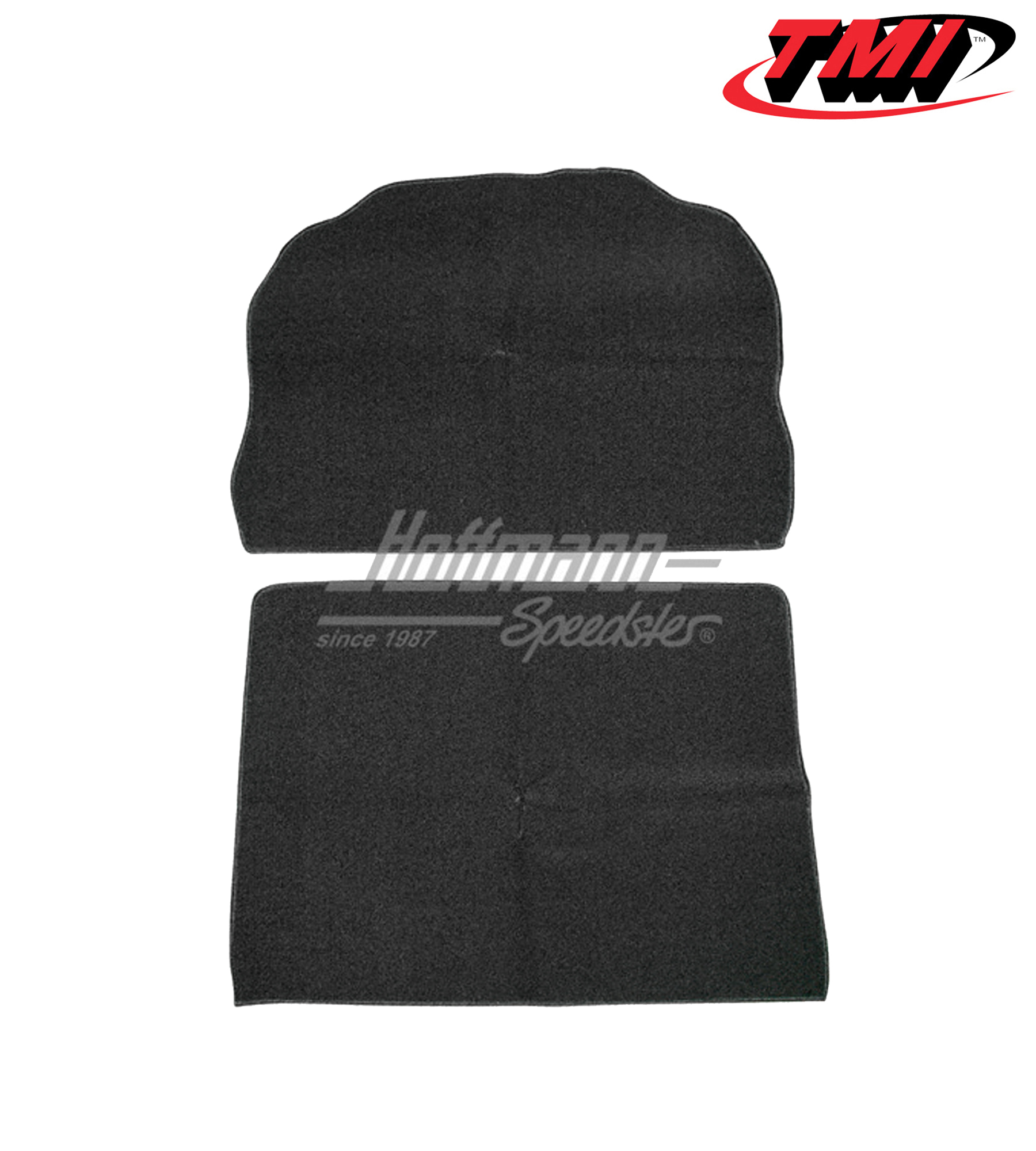 Teppichsatz, Kofferraum, Velour, schwarz, 1302 | 34-T1254-801 | 055-7666