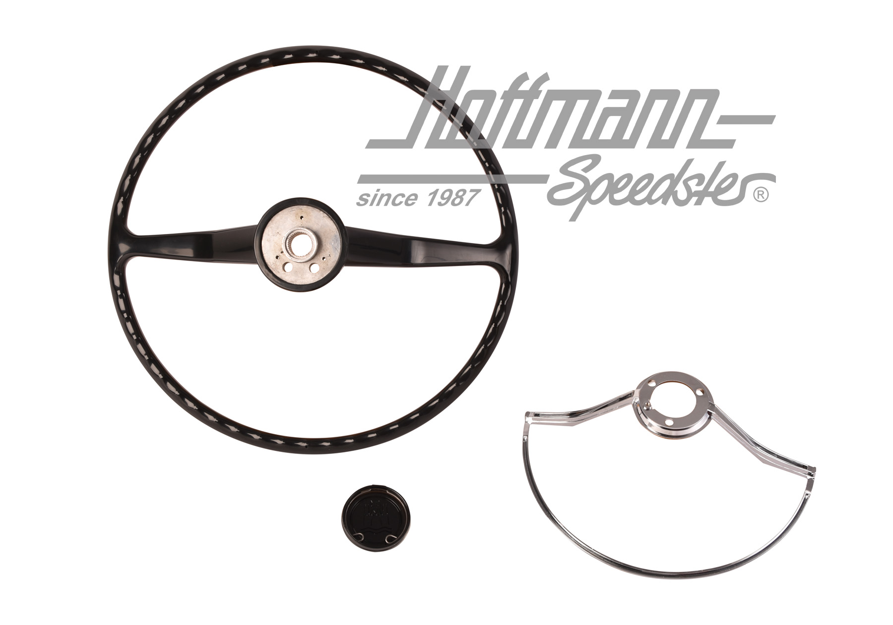 Lenkrad, komplett, 8.61-7.71, schwarz