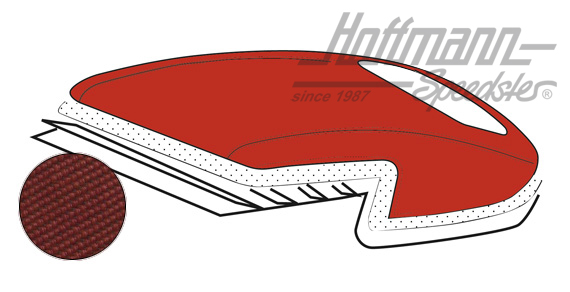 Verdeck, 12.68-, Sonnenland, rot |  | 060-4022-60