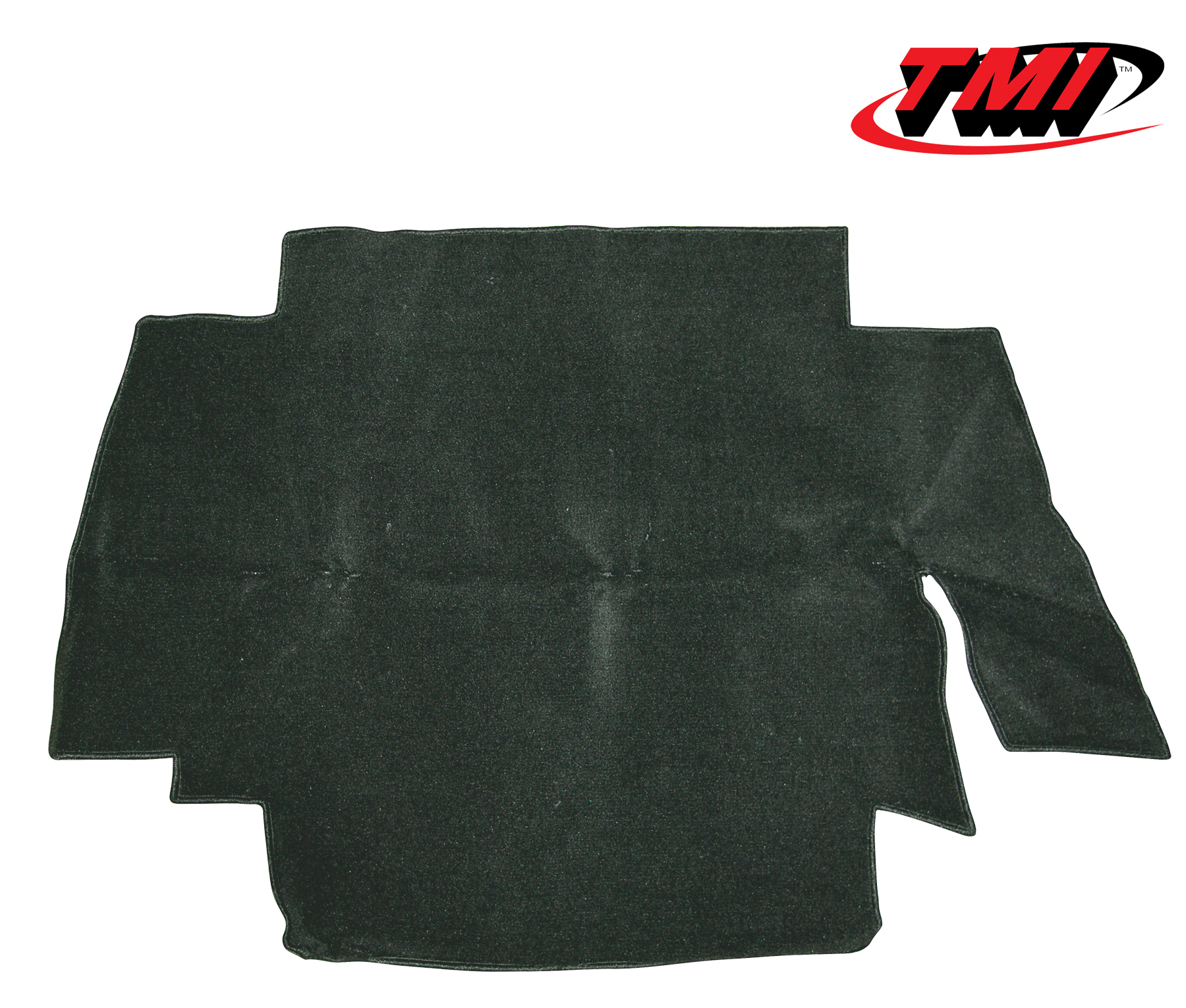 Teppich, Kofferraum, Karmann, schwarz, 8.67-, Velour | 34-T1558-801 | 066-0056-50