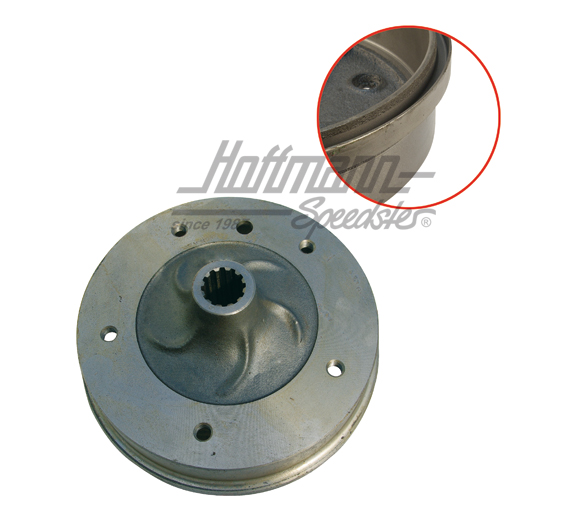 Bremstrommel, hinten, Bus T2, 3.68-7.70 | 211 501 615 G | 090-3049