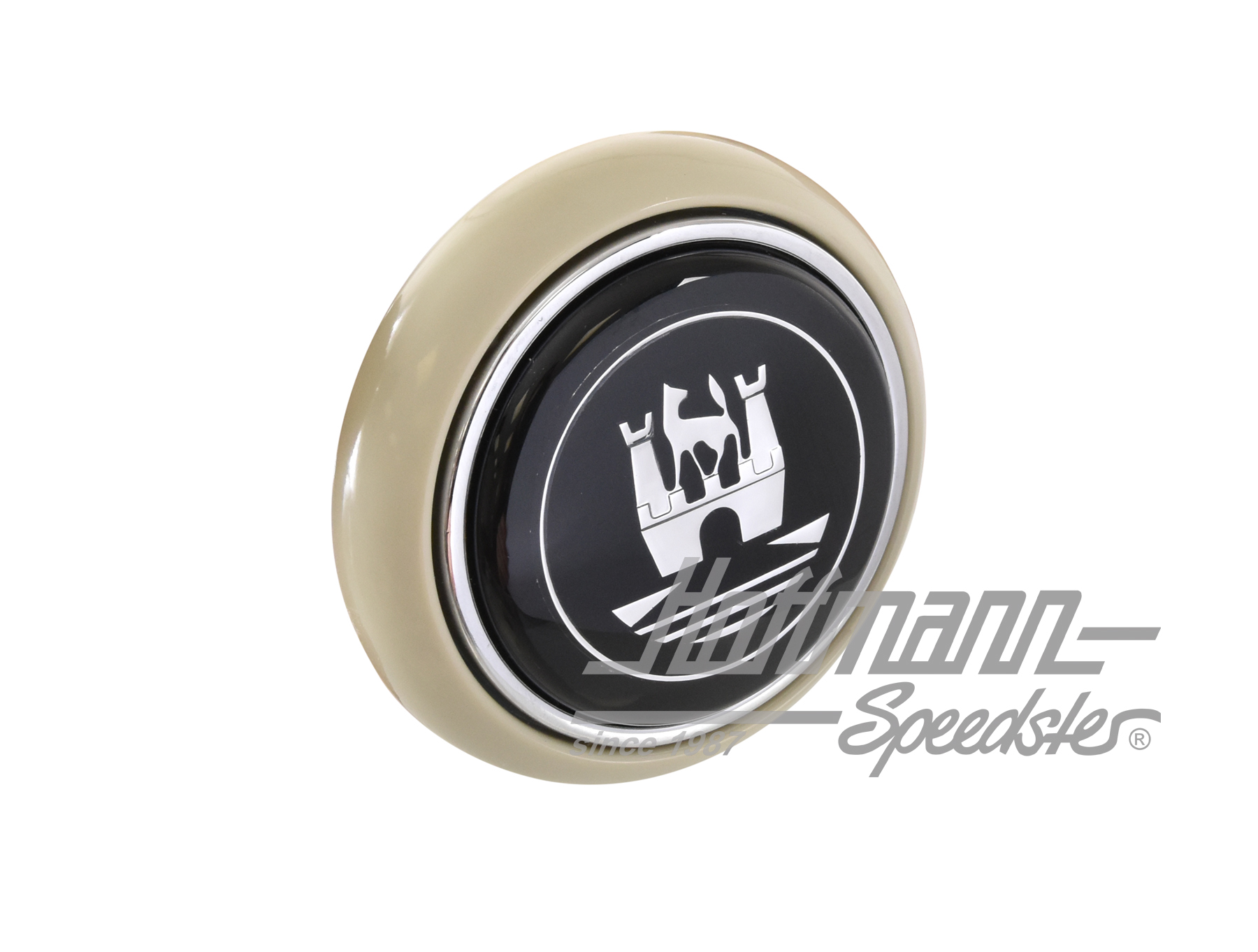 Hupenknopf, grau/schwarz/silber, 55-67 | 211 951 669  GR | 020-1882-23